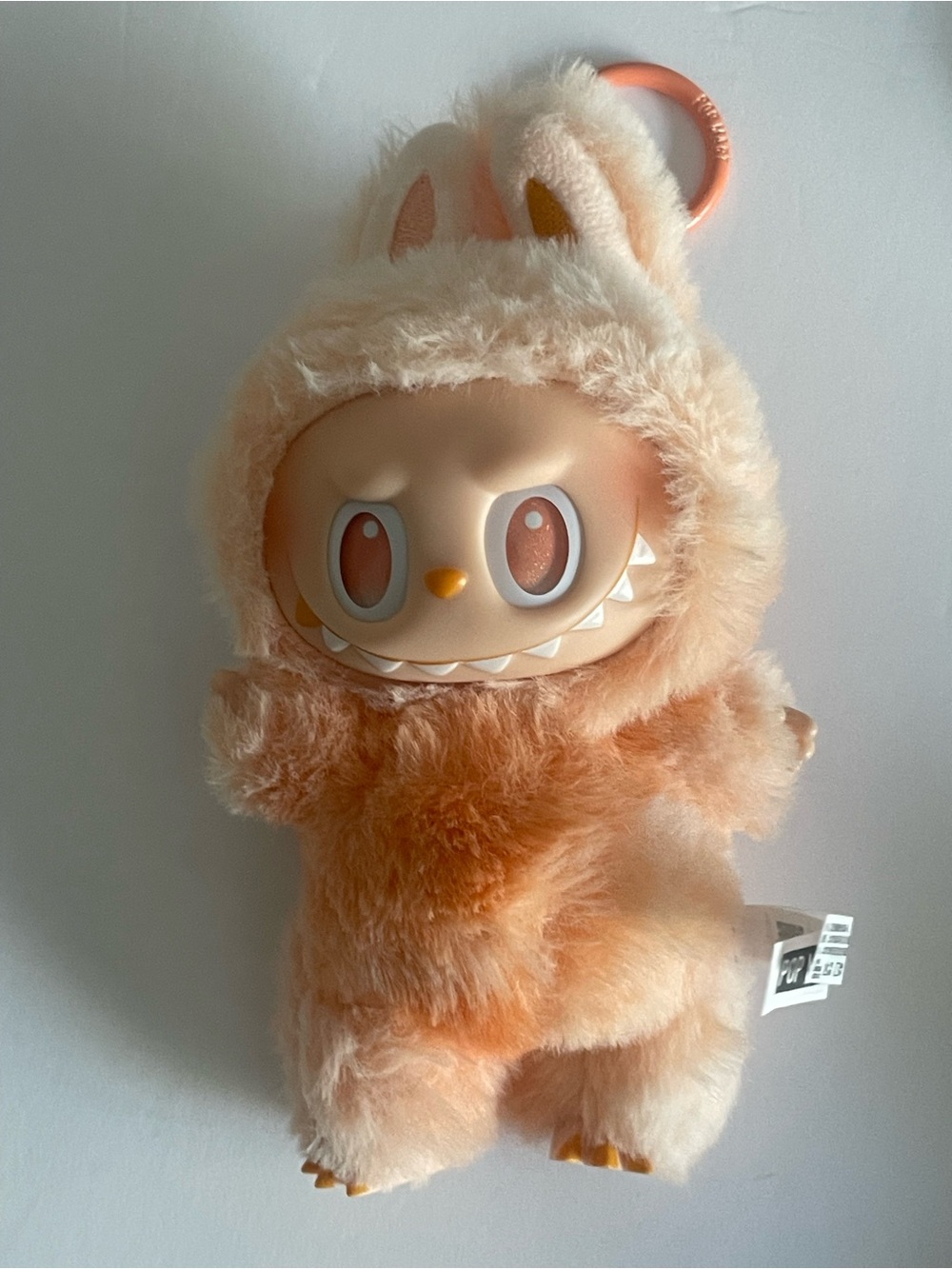 POP MART Labubu Big Into Energy Happiness Peach Plush Pendant